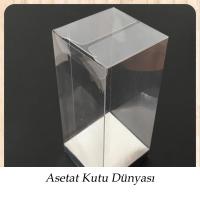 5x5x17 Altı Gümüş İç Yükseltici Karton Üstü Otomatik Kutu