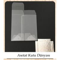 5x5x17 Altı Gümüş İç Yükseltici Karton Üstü Otomatik Kutu