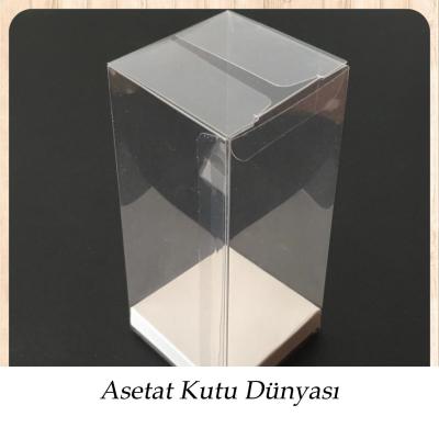 5x5x17 Altı Beyaz İç Yükseltici Karton Üstü Otomatik Kutu