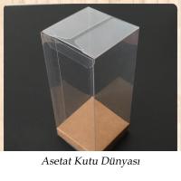 5x5x17 Altı Kraft İç Yükseltici Karton Üstü Otomatik Kutu