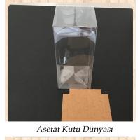 5x5x17 Altı Kraft İç Yükseltici Karton Üstü Otomatik Kutu