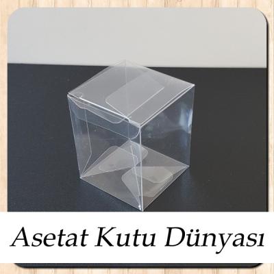 5x5x6 Otomatik Asetat Kutu