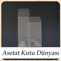 5x5x8 Otomatik Asetat Kutu