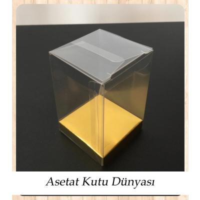 6x6x10 Altı Gold İç Yükseltici Karton Üstü Otomatik Kutu
