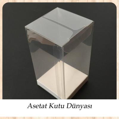 6x6x12 Altı Beyaz İç Yükseltici Karton Üstü Otomatik Kutu