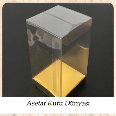 6x6x12 Altı Gold İç Yükseltici Karton Üstü Otomatik Kutu