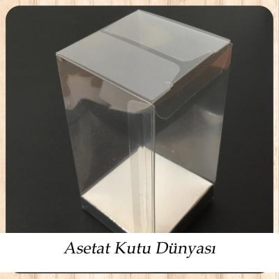 6x6x12 Altı Gümüş İç Yükseltici Karton Üstü Otomatik Kutu