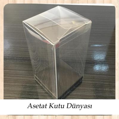 6x6x12 Altı Siyah İç Yükseltici Karton Üstü Otomatik Kutu