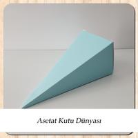 6x6x15.5 Mavi Külah