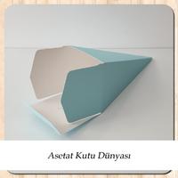 6x6x15.5 Mavi Külah