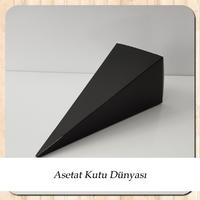 6x6x15.5 Siyah Külah