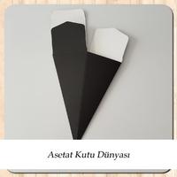 6x6x15.5 Siyah Külah