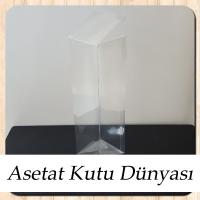 6x6x21 Otomatik Asetat Kutu
