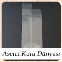 6x6x21 Otomatik Asetat Kutu