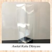 6x6x21 Siyah Karton Kutu