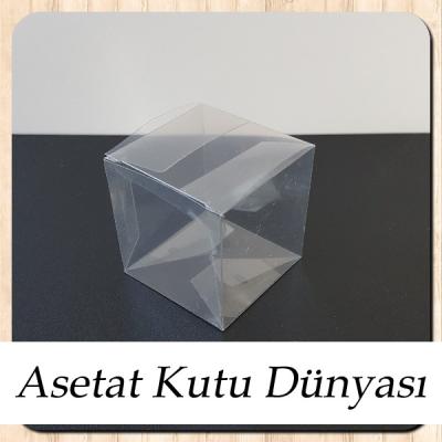 6x6x6 Otomatik Asetat Kutu
