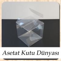 6x6x6 Otomatik Asetat Kutu