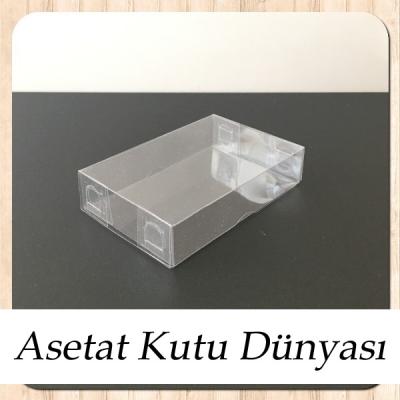 6x9x2 Ölçülü Asetat Kutu