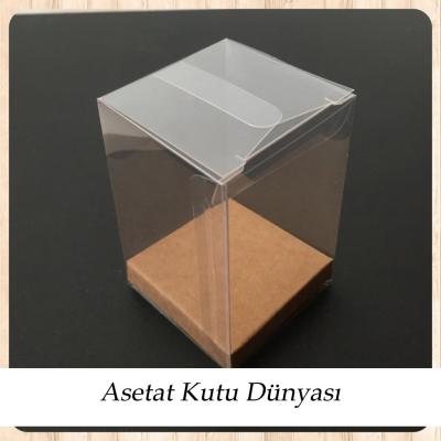 7x7x10 Altı Kraft İç Yükseltici Karton Üstü Otomatik Kutu