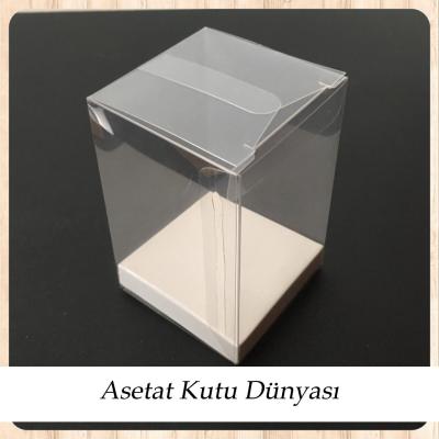 7x7x12 Altı Beyaz İç Yükseltici Karton Üstü Otomatik Kutu