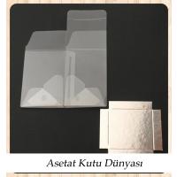 7x7x12 Altı Gümüş İç Yükseltici Karton Üstü Otomatik Kutu