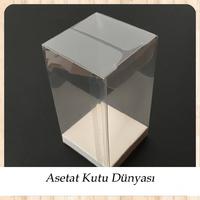 7x7x14 Altı Beyaz İç Yükseltici Karton Üstü Otomatik Kutu