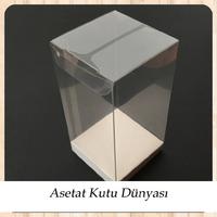 7x7x14 Altı Beyaz İç Yükseltici Karton Üstü Otomatik Kutu