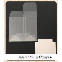 7x7x14 Altı Beyaz İç Yükseltici Karton Üstü Otomatik Kutu