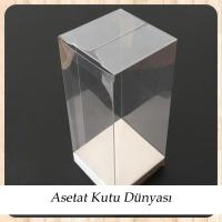 8x8x16 Altı Beyaz İç Yükseltici Karton Üstü Otomatik Kutu