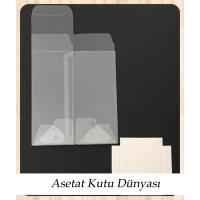 8x8x16 Altı Beyaz İç Yükseltici Karton Üstü Otomatik Kutu