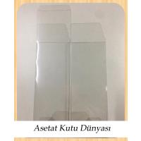 8x8x20 Ölçülü Otomatik Asetat kutu