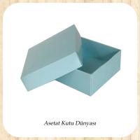 8x8x3 Mavi Komple Karton Kutu