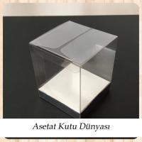 8x8x8 Altı Gümüş İç Yükseltici Karton Üstü Otomatik Kutu