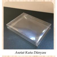 9x12x2.5 Ölçülü Otomatik Asetat Kutu