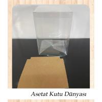 9x9x15 Altı Kraft İç Yükseltici Karton Üstü Otomatik Kutu