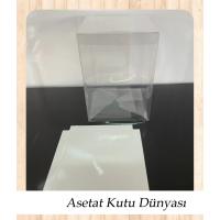 9x9x15 Altı Beyaz İç Yükseltici Karton Üstü Otomatik Kutu