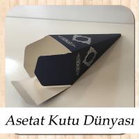 Lacivert Külah ( Gümüş Saray Desen )