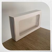 9x16x3 Düz Beyaz Pencereli Kutu